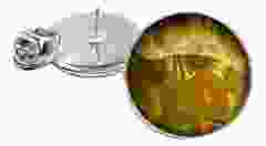 Lapel Pin Glas Van Gogh Zonnebloemen