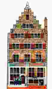 Koelkastmagneet Amsterdam Leeuwenburch