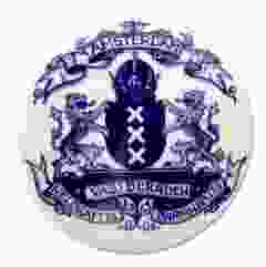 Koelkastmagneet rond Amsterdam Wapen