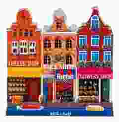 Magneet Kaaswinkel/Fietswinkel & Bloemenwinkel