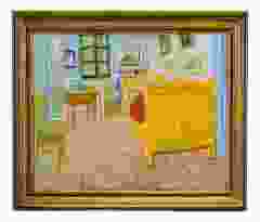 Magneet polyprint 'van Gogh' - slaapkamer