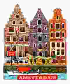 Koelkastmagneet Gelderse Kade Amsterdam