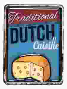 Koelkastmagnet Dutch Cuisine - Kaas