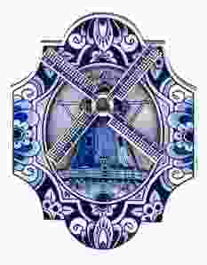 Magneet DB Molen - Met Draaiende Wiek 