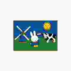 Magneet "Nijntje in het weiland"