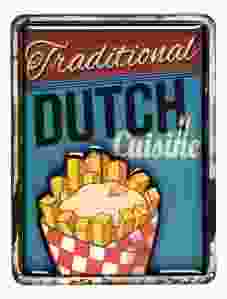 Koelkastmagnet Dutch Cuisine - Patat