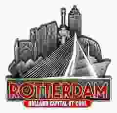 Koelkastmagneet "Rotterdam - Capital of Cool" Tinkleurig