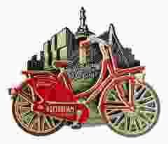 Koelkast Magneet "Rotterdam Working Class City"