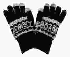 Mannen Handschoenen Amsterdam "Blauw"