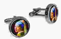 Manchetknopen Meisje met Parel in kadodoosje