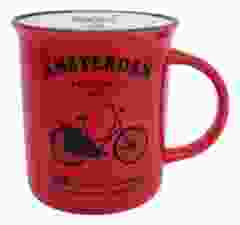 Mok Memoriez - Amsterdamse Fietsen - Rood, Groot