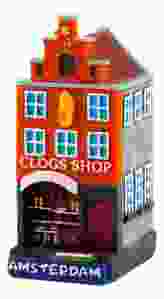 Mini Huisje Amsterdam "Clog shop"
