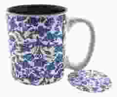 Mok "Vogels in Delfts blauw"