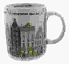 Mok "Amsterdam Blauw met Goud"