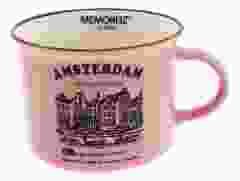 Mok Memoriez - Amsterdam Kanalen - Roze  - Klein