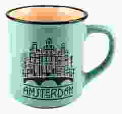 Mok "Amsterdam"  Groen - Groot 