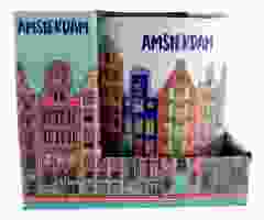 Mok Houses of Amsterdam (Pastel Blauw)