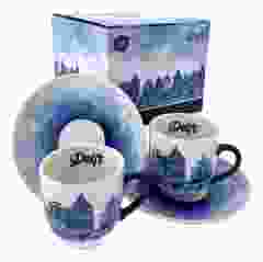 Delft Espresso Kop en Schotel Set - 2 stuks