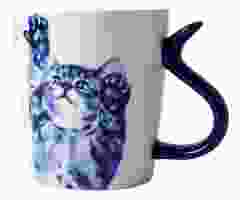 Mok Kattenstaart – Delfts Blauw 