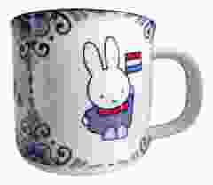 Retro Mok "Nijntje met Nederlandse Vlag"