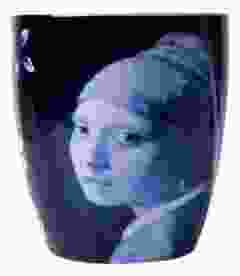 Koffiemok Meisje met Parel