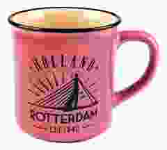 Mok "Rotterdam" - Roze - Groot