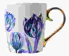 Mok Delft Blauwe Tulpen Goud