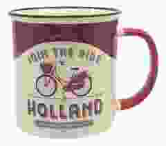 Beker vintage Holland "Join the Ride" 