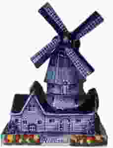 Stellingmolen Delfts blauw 14cm 
