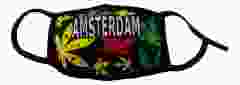 Mondkapje "Amsterdam Wiet"
