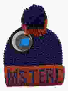 Robin Ruth Amsterdam Pompon Muts Oranje/Blauw