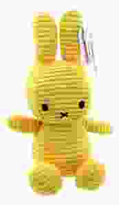 Miffy Sitting Corduroy Yellow - 23 cm