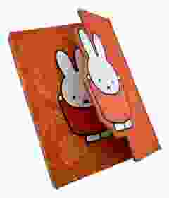 Notitieboekje A6 Nijntje & Bloemen met magnetische sluiting