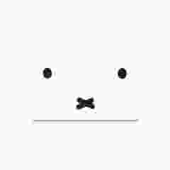 Magneet "Nijntje Snoet Wit" 