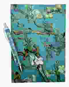 Notitieboek Amandelbloesem A5 met pen