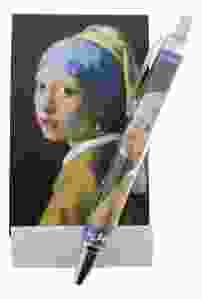 Notitieboekje en Pen van het Meisje met Parel, Johannes Vermeer