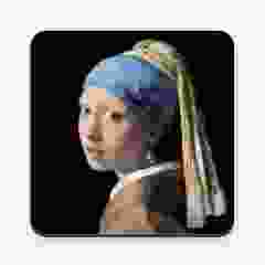 Onderzetter Meisje met Parel - Johannes Vermeer