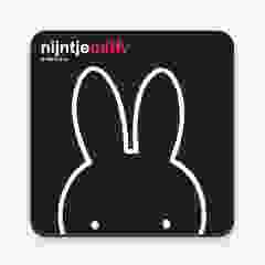 Onderzetter "Nijntje Zwarte Snoet"