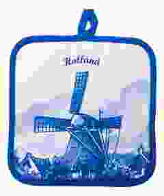 Pannenlappen set "Hollandse Molen"