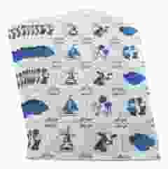 Papieren DB Modern inpakzakjes Klein, per 6