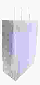 Papieren cadeautas "XOXO" Lila L (26x12x35)