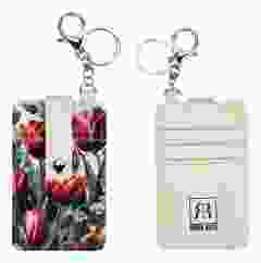 Pasjeshouder Tulpen Beige 