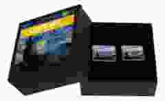 Manchetknopen "Sterrennacht", Vincent van Gogh