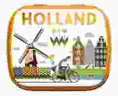 Pepermunt Blikje Holland Kleur