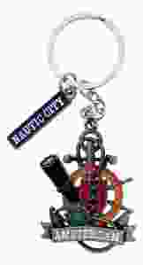 Amsterdam Nautic City Keychain
