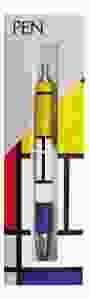 Balpen in doosje, Mondriaan