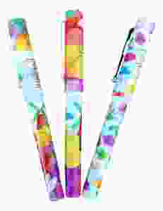 Pennen Set Gekleurde Tulpen