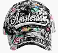 Pet Amsterdam Zwarte Bloemen