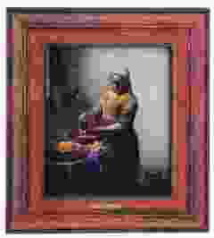 Koelkastmagneet "Melkmeisje" - Vermeer