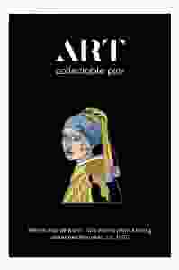 Lapel Pin Metaal Vermeer Meisje met Parel